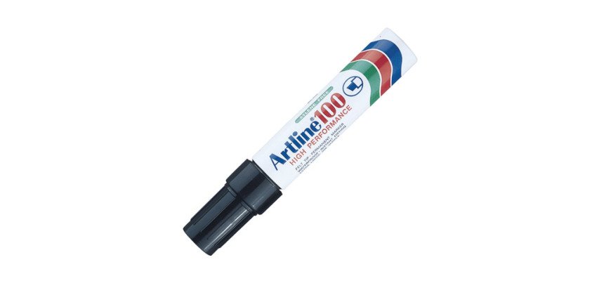 Marqueur permanent Artline 100 pointe biseautée