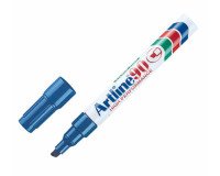 Marqueur permanent Artline 90 pointe biseautée - bleu