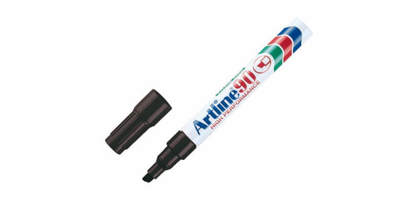 Marqueur permanent Artline 90 pointe biseautée