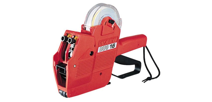 SATO DUO 16 Labeling Pliers - Supplied with labels and ink roller