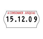 Etiquettes "A consommer jusqu'au" 26 x 12 mm Sato Kendo - Rouleau de 1500