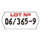 Labels 26 x 12 mm Sato Kendo - roll of 1500 labels