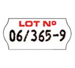 Etiquettes "Lot n°" 26 x 12 mm Sato Kendo - Rouleau de 1500