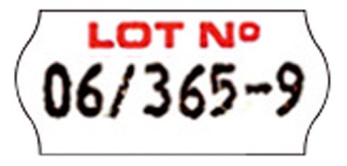 Labels 26 x 12 mm Sato Kendo - roll of 1500 labels