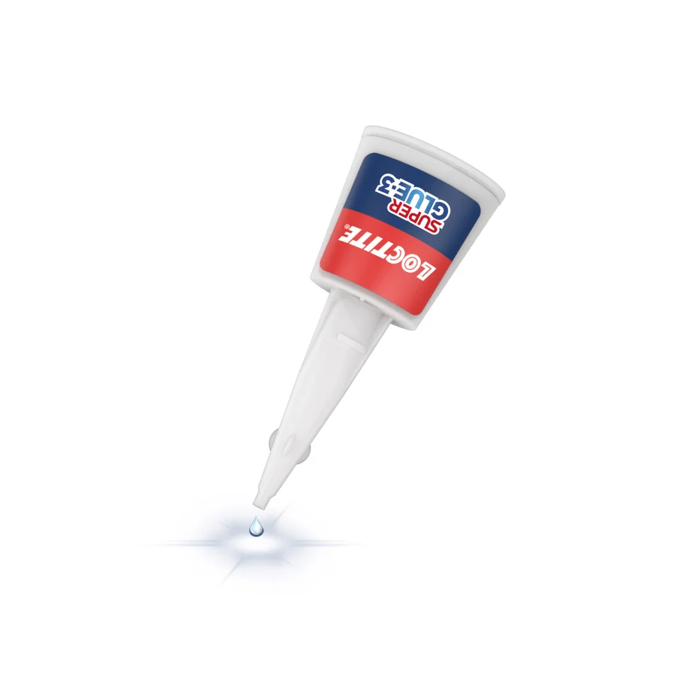 Colle super glue liquide - flacon doseur 5 g sur