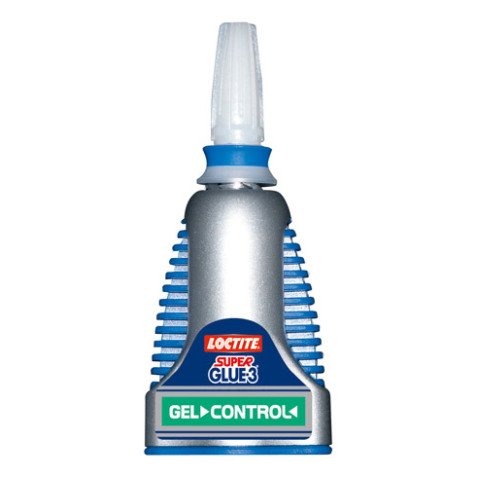 Pegamento Super Glue-3 Gel Control, uso para superficies porosas/ gota a gota