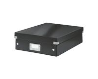 Caja de almacenamiento de cartón Leitz Click & Store Wow con separadores 