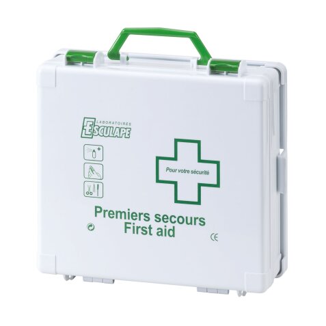 Coffret de secours multi-activités ABS Esculape 4 personnes