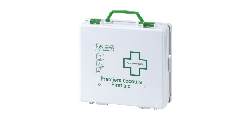 Coffret de secours multi-activités ABS 4 personnes Esculape