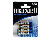 Pilas LR03 AAA Maxell - Blister de 4 pilas 