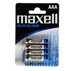 Pilas LR03 AAA Maxell - Blister de 4 pilas 
