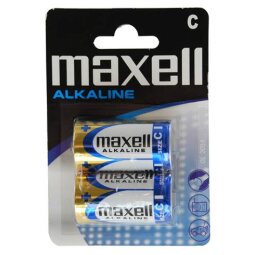 Pilas LR14 C Maxell - Blister de 2 pilas 