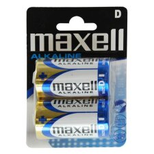 Pilas D LR20 Maxell - Blister de 2