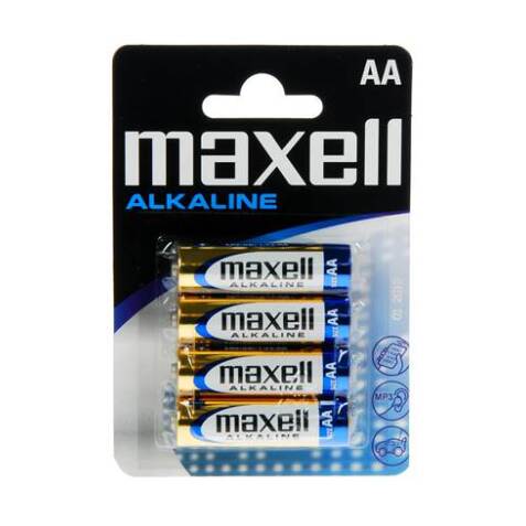 Pilas LR06 AA Maxell - Blister de 4