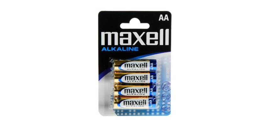 Pilas LR06 AA Maxell - Blister de 4