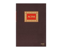 Libro de actas castellano hojas encuadernadas Folio Dohe