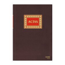 Libro de actas castellano hojas encuadernadas Folio Dohe