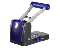 Perforadora de gran capacidad 2 a 4 agujeros P1100 Rapesco - capacidad de 100 hojas - gris