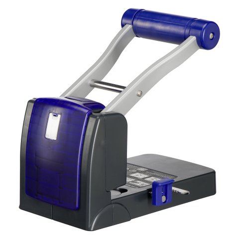 Perforadora de gran capacidad 2 a 4 agujeros P1100 Rapesco - capacidad de 100 hojas - gris