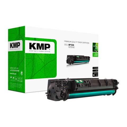 Tóner KMP compatible HP53X (Q7553X) negro