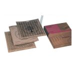 Espirales metálicas dobles Wire paso 2:1 11 mm Ø color negro Caja de 100