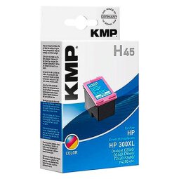 Cartucho KMP compatible HP300XL (CC644EE) tricolor