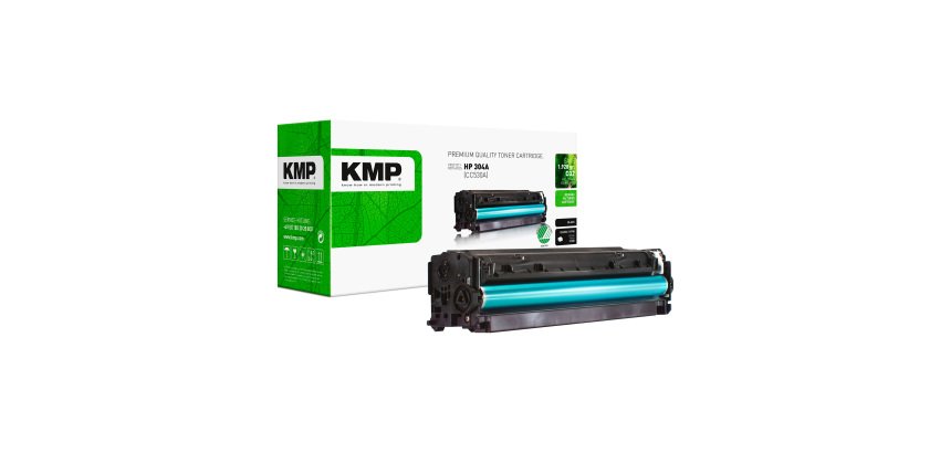 Tóner KMP compatible HP304A (CC530A) negro