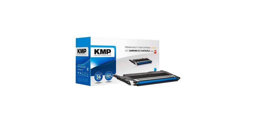 Tóner KMP compatible Samsung CLT4072S cian