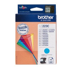 Brother LC223 cartuchos originales separados cian magenta, o amarillo (550 páginas)