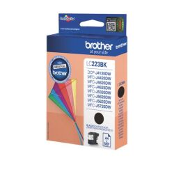 Cartridge Brother LC223 zwart voor inkjetprinter