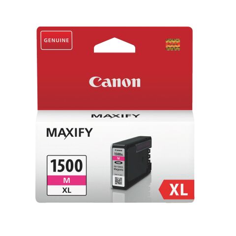 Canon PGI-1500XL cartucho original magenta de alta capacidad (900 páginas)