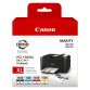 Canon PGI-1500XLBK/C/M/Y Original Ink Cartridge Black, Cyan, Magenta, Yellow Pack of 4 Multipack