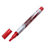 Marqueur effaçable Bic Velleda encre liquide pointe ogive 2,2 mm - Rouge