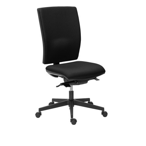Silla de oficina Bruneau Activ' Sincro Plus Tejido con Patas Nylon