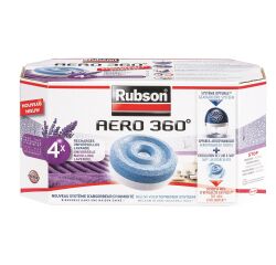 Recarga de lavanda Aero 360° para deshumidificador Rubson - Caja de 4.