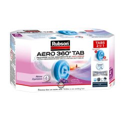 Karton mit 4 Füllungen Aero 360° Lavandel für Feuchtigkeitsabsorber Rubson Basic