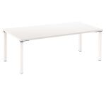 Bureau droit 200 cm blanc Exprim