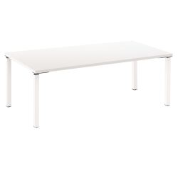 Bureau droit 200 cm blanc Exprim