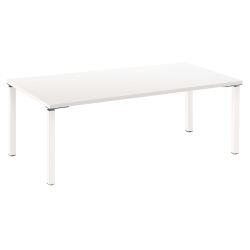 Bureau droit 200 cm blanc Exprim