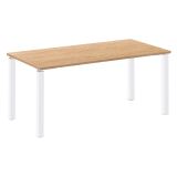 Bureau droit 160 cm chêne clair Exprim