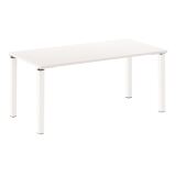 Bureau droit 160 cm blanc Exprim