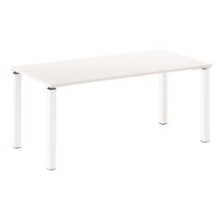 Bureau droit 160 cm blanc Exprim
