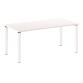 Bureau droit 160 cm blanc Exprim