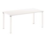 Bureau droit 160 cm blanc Exprim