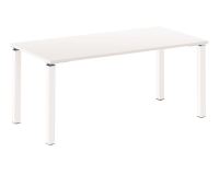 Bureau droit 160 cm blanc Exprim
