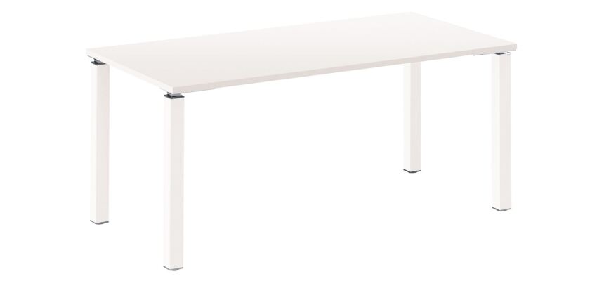 Bureau droit 160 cm blanc Exprim