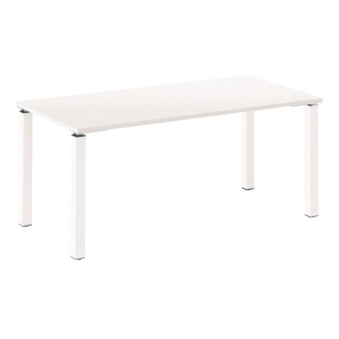 Bureau droit 160 cm blanc Exprim