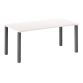 Bureau droit 160 cm blanc Exprim