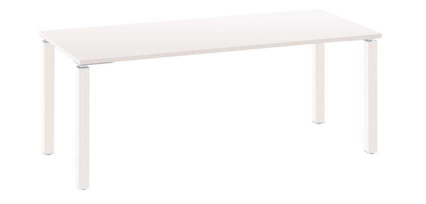 Bureau droit 180 cm blanc Exprim