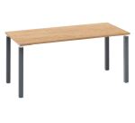 Bureau droit 180 cm chêne clair Exprim